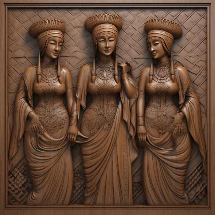 نموذج ثلاثي الأبعاد لآلة CNC 3D Art 